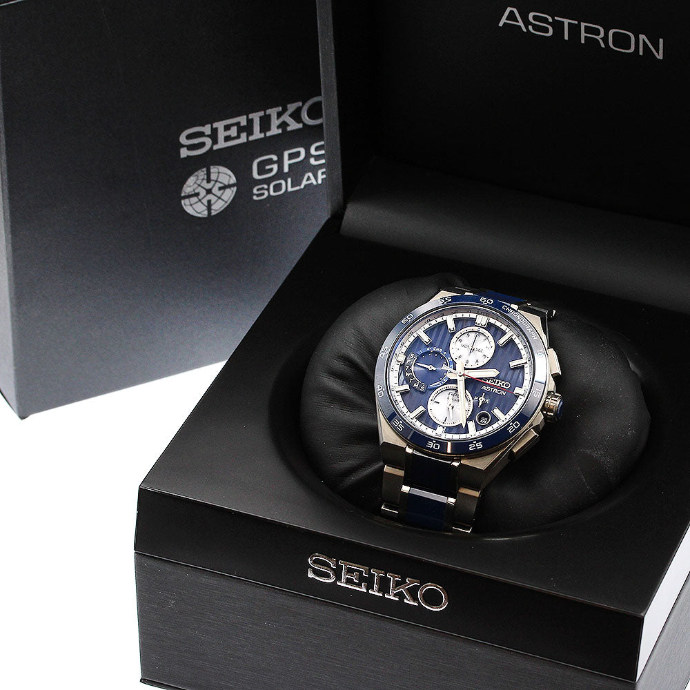 SEIKO Astron Nexter SBXC181/5X83-0AA0 GPS Solar Powered Radio Men's Watch_916244