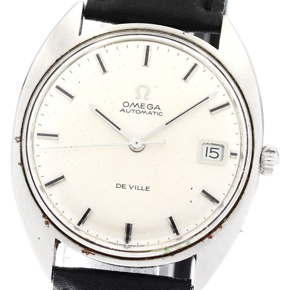OMEGA De Ville 166.029 Date cal.565 Silver Dial Automatic Men's Watch_916247