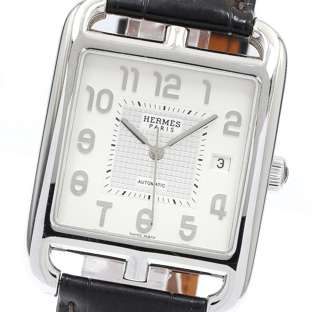 HERMES Cape Cod CD6.710 Date Silver Dial Automatic Men's Watch_916253
