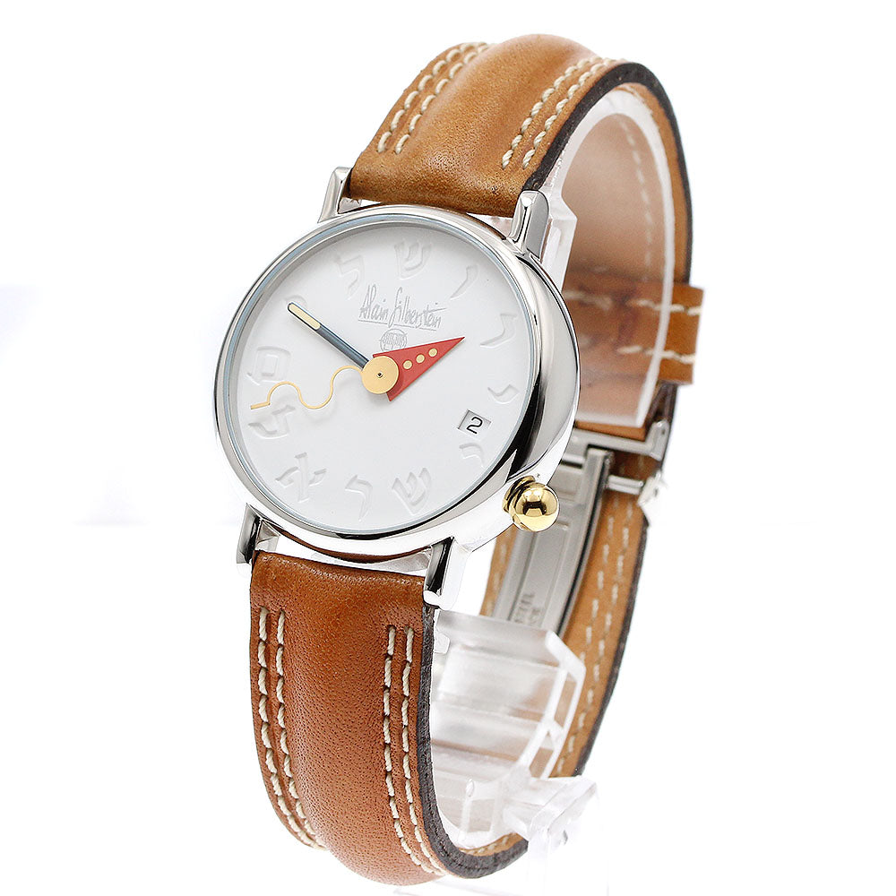 Alain Silberstein Architec 2892/2 Date white Dial Automatic Boy's Watch_916255