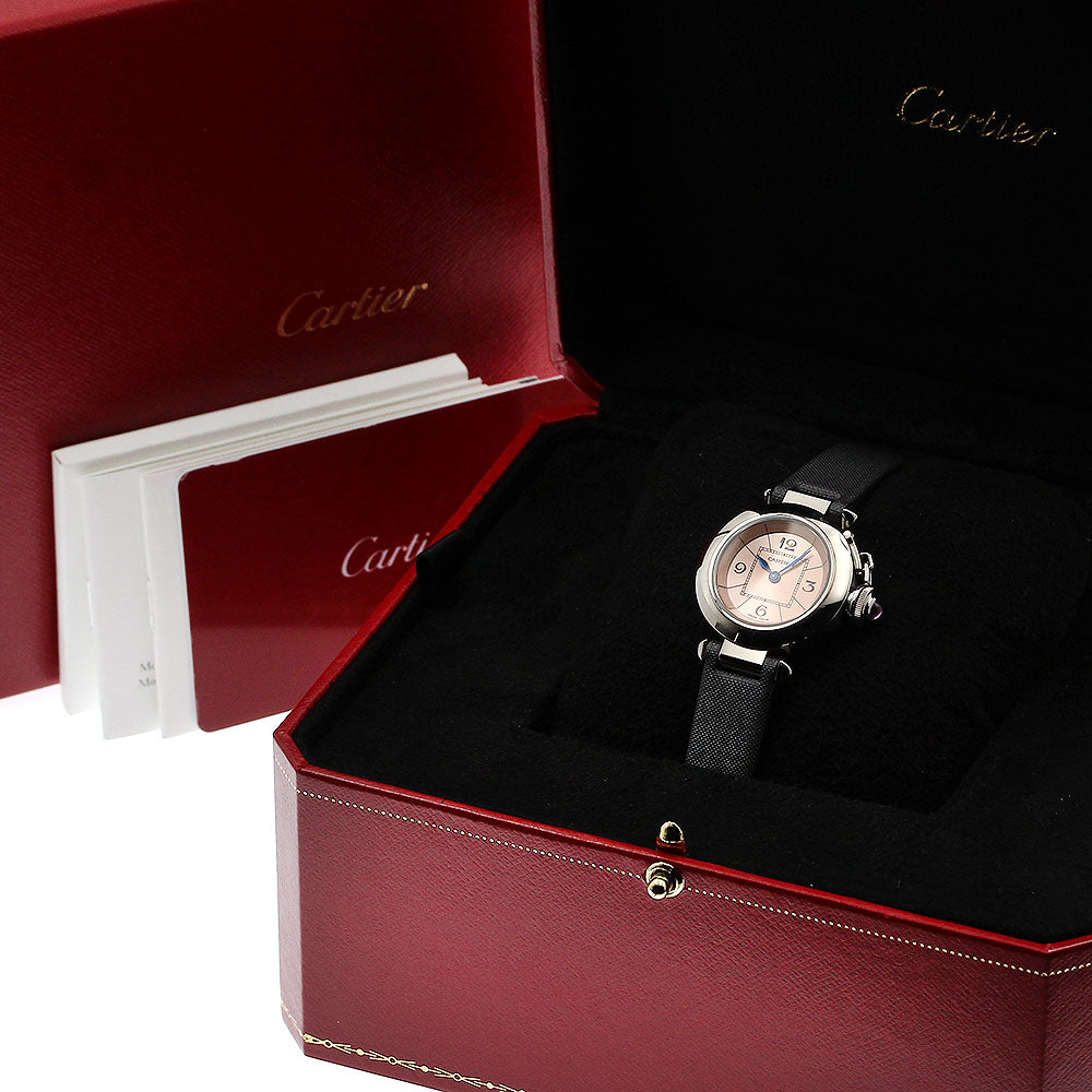 CARTIER Mispacha W3140026 pink Dial Quartz Ladies Watch_916261