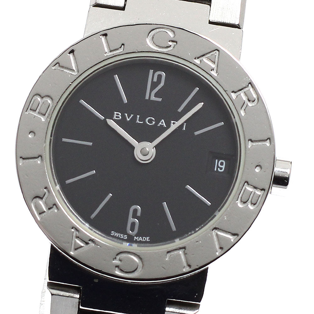 BVLGARI BVLGARIBVLGARI BB23SS Date black Dial Quartz Ladies Watch_916279