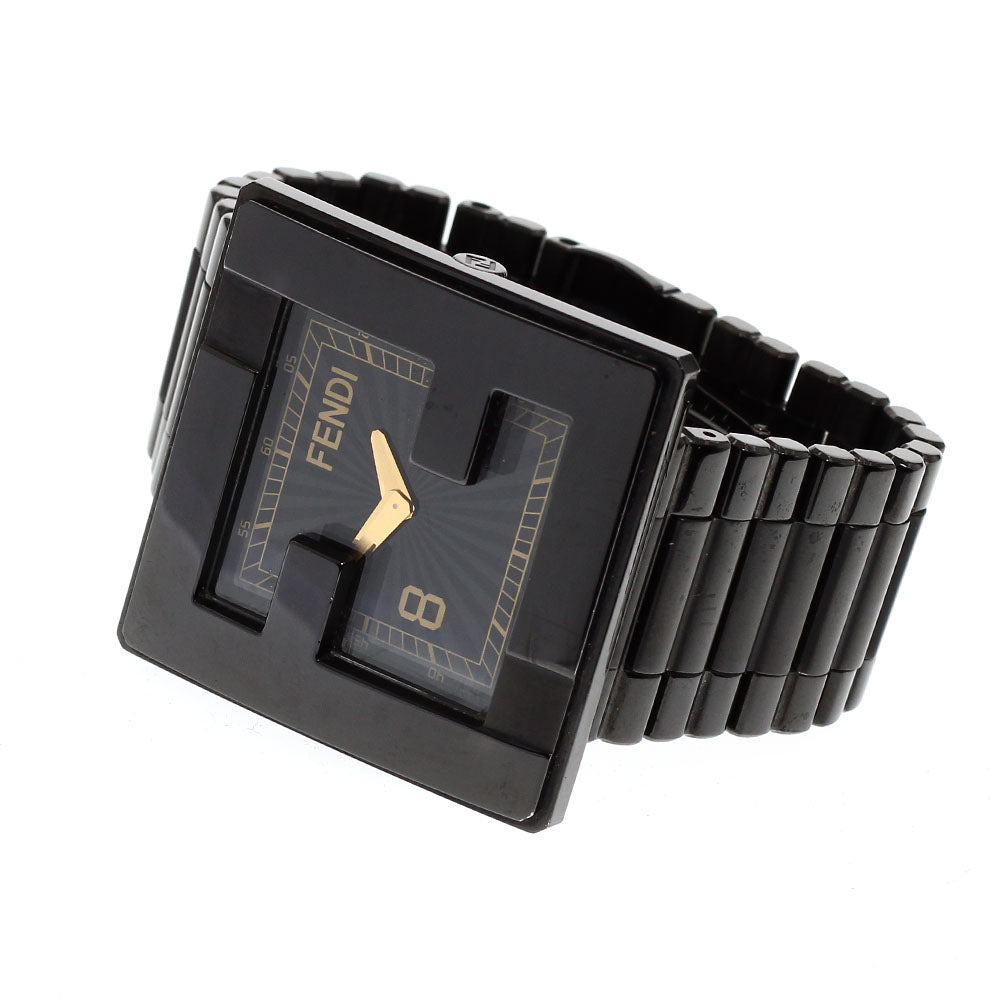 FENDI Fendimania Bracelet black Dial Quartz Men's Watch_916280