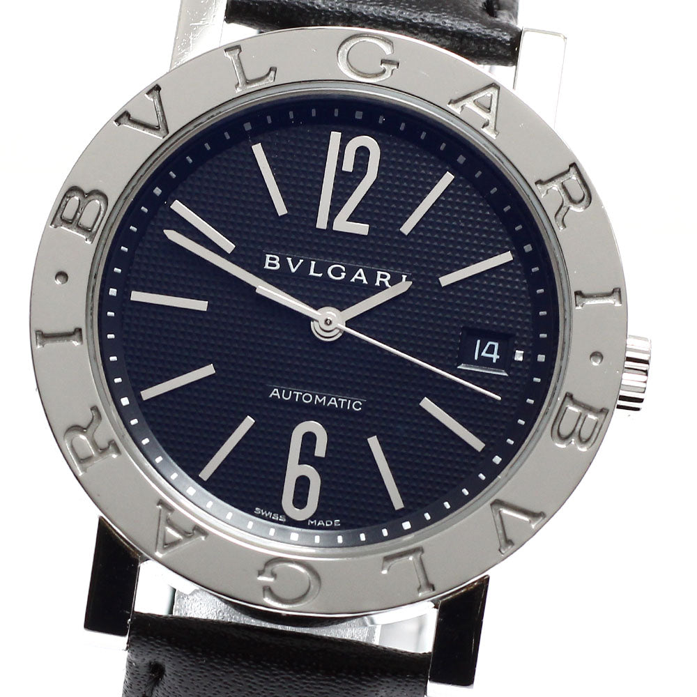 BVLGARI BVLGARIBVLGARI BB38SLAUTO Date black Dial Automatic Men's Watch_916308