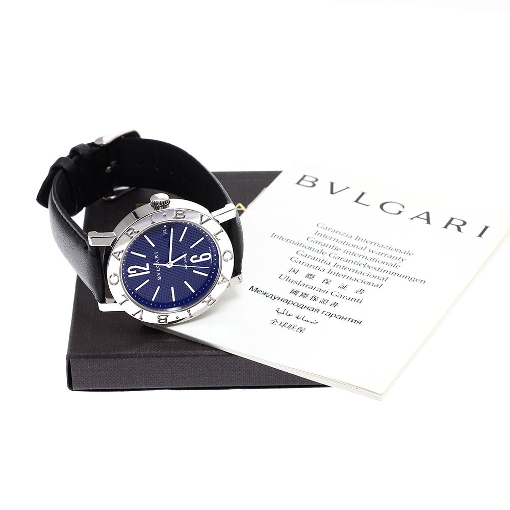 BVLGARI BVLGARIBVLGARI BB38SLAUTO Date black Dial Automatic Men's Watch_916308