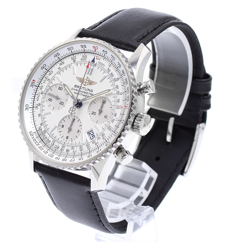 BREITLING Navitimer A23322 Chronograph Silver Dial Automatic Men's Watch_916317