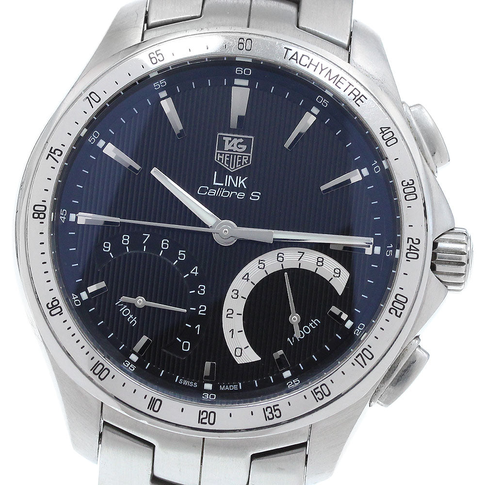 TAG HEUER Link Caliber S CAT7010.BA0952 black Dial Quartz Men's Watch_916319