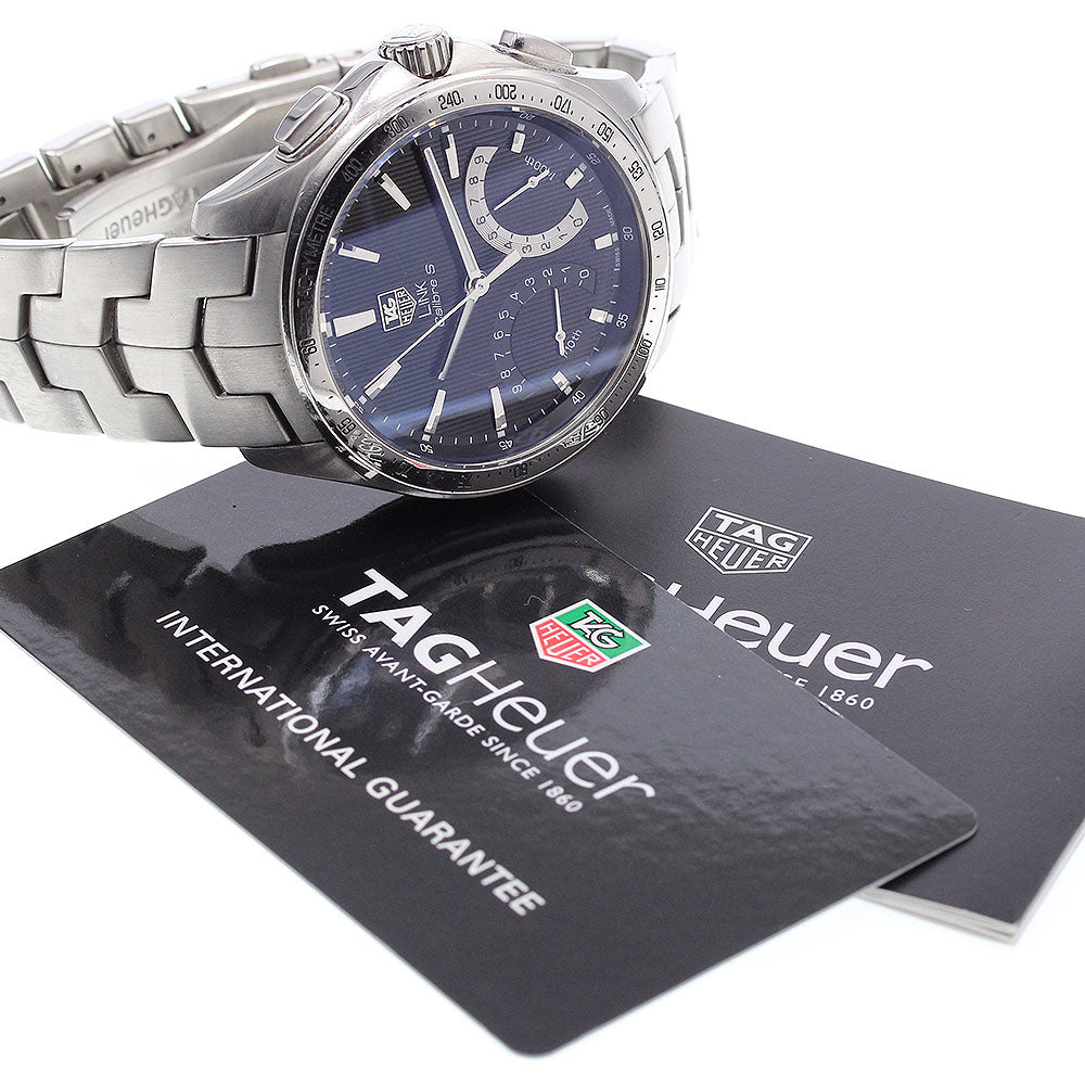 TAG HEUER Link Caliber S CAT7010.BA0952 black Dial Quartz Men's Watch_916319