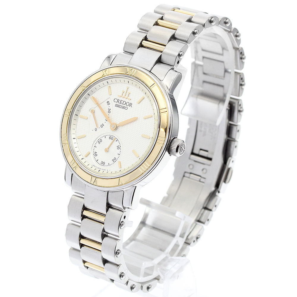 SEIKO CREDOR 4S79-0020/GCAY994 Power reserve Hand Winding Men's Watch_916325