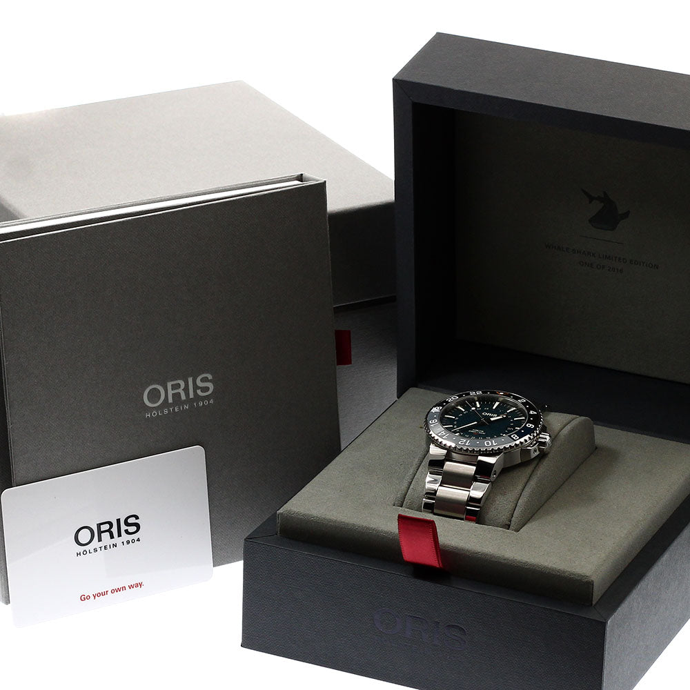ORIS Aquis Whale Shark 01 798 7754 4175 2016 limited Automatic Men's_916326