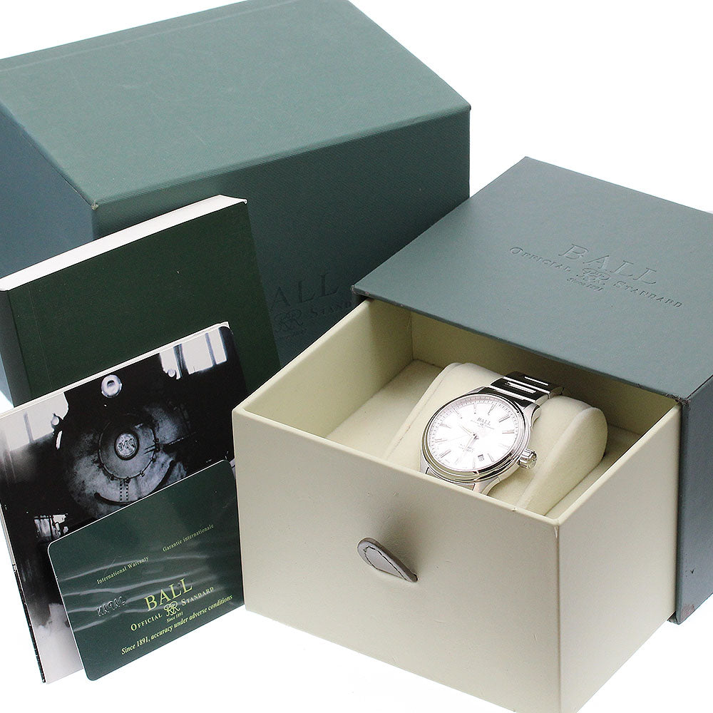 BALLWATCH Fireman Victory NM2098C-S3J-SL Date Silver Dial Automatic Men's_916334