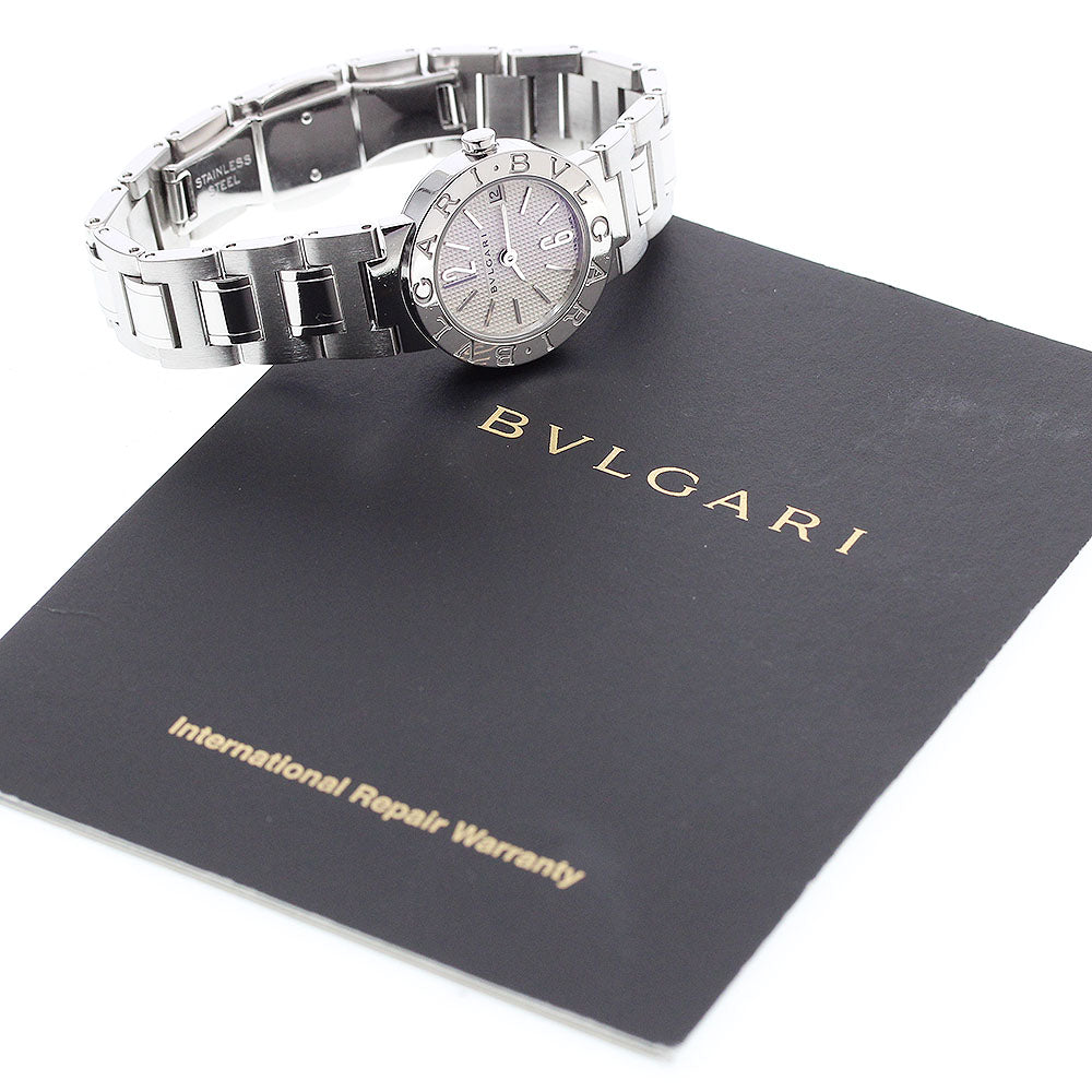 BVLGARI BVLGARIBVLGARI BB23SS Silver Dial Quartz Ladies Watch_916339