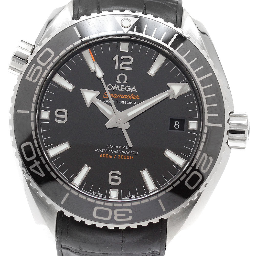OMEGA Seamaster Planet Ocean 215.33.44.21.01.001 Date black Dial Automatic Men's Watch_916369