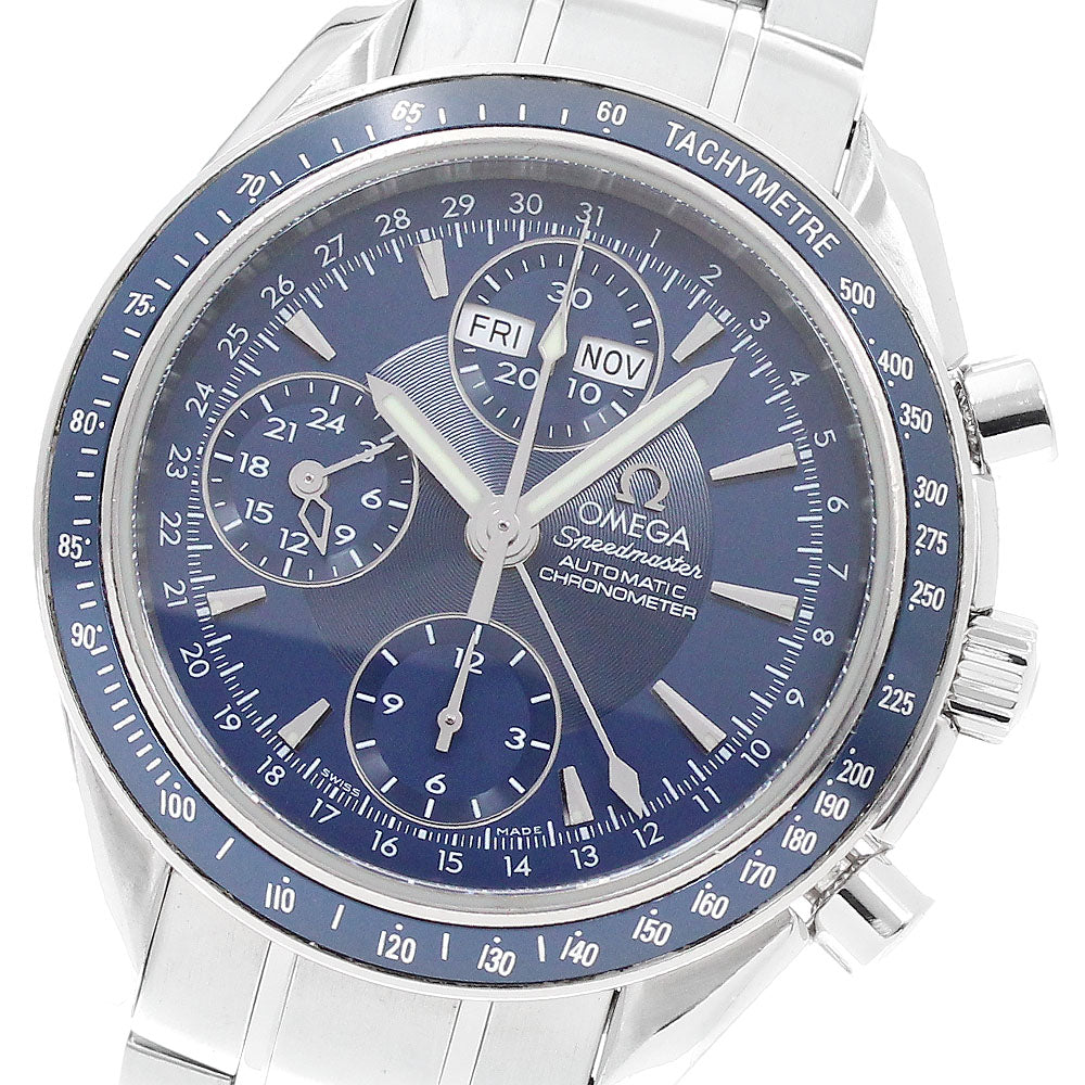 OMEGA Speedmaster 3222.80 Triple calendar Navy Dial Automatic Men's Watch_916370