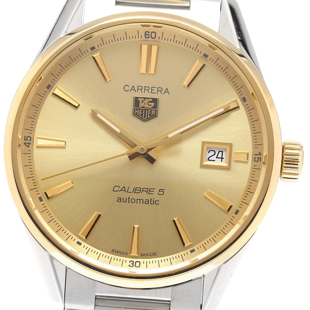 TAG HEUER Carrera WAR215A Caliber 5 gold Dial Automatic Men's Watch_916386