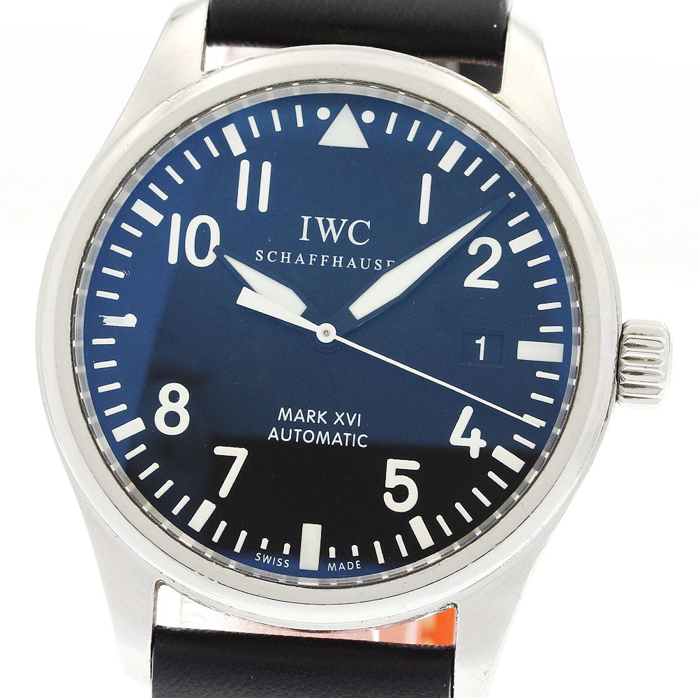 IWC SCHAFFHAUSEN Pilot's watch mark XVI IW325501 Date Automatic Men's_916389