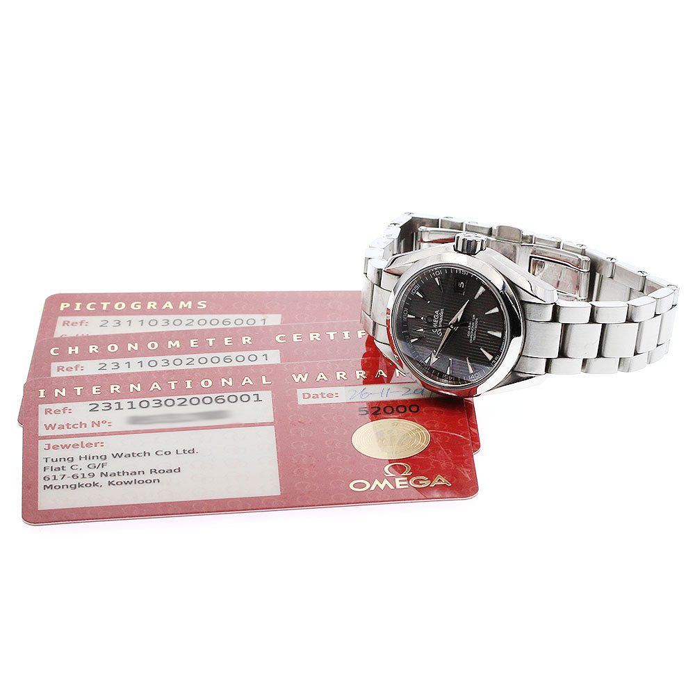 OMEGA Seamaster Aqua Terra 231.10.30.20.06.001 Date AT Ladies Watch_916437