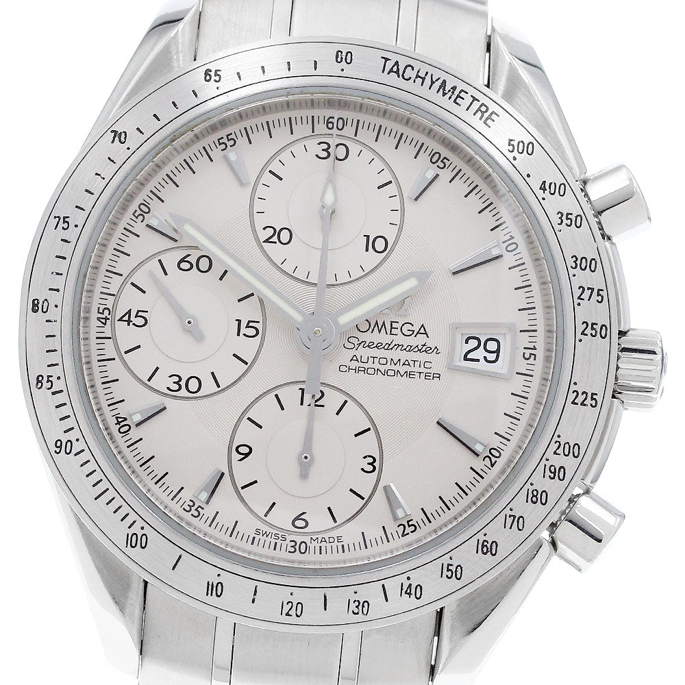 OMEGA Speedmaster 3211.30 Date Silver Dial Automatic Men's Watch_916446