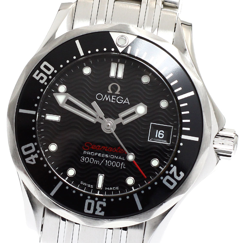 OMEGA Seamaster300 212.30.28.61.01.001 Black Dial Quartz Ladies Watch_916451