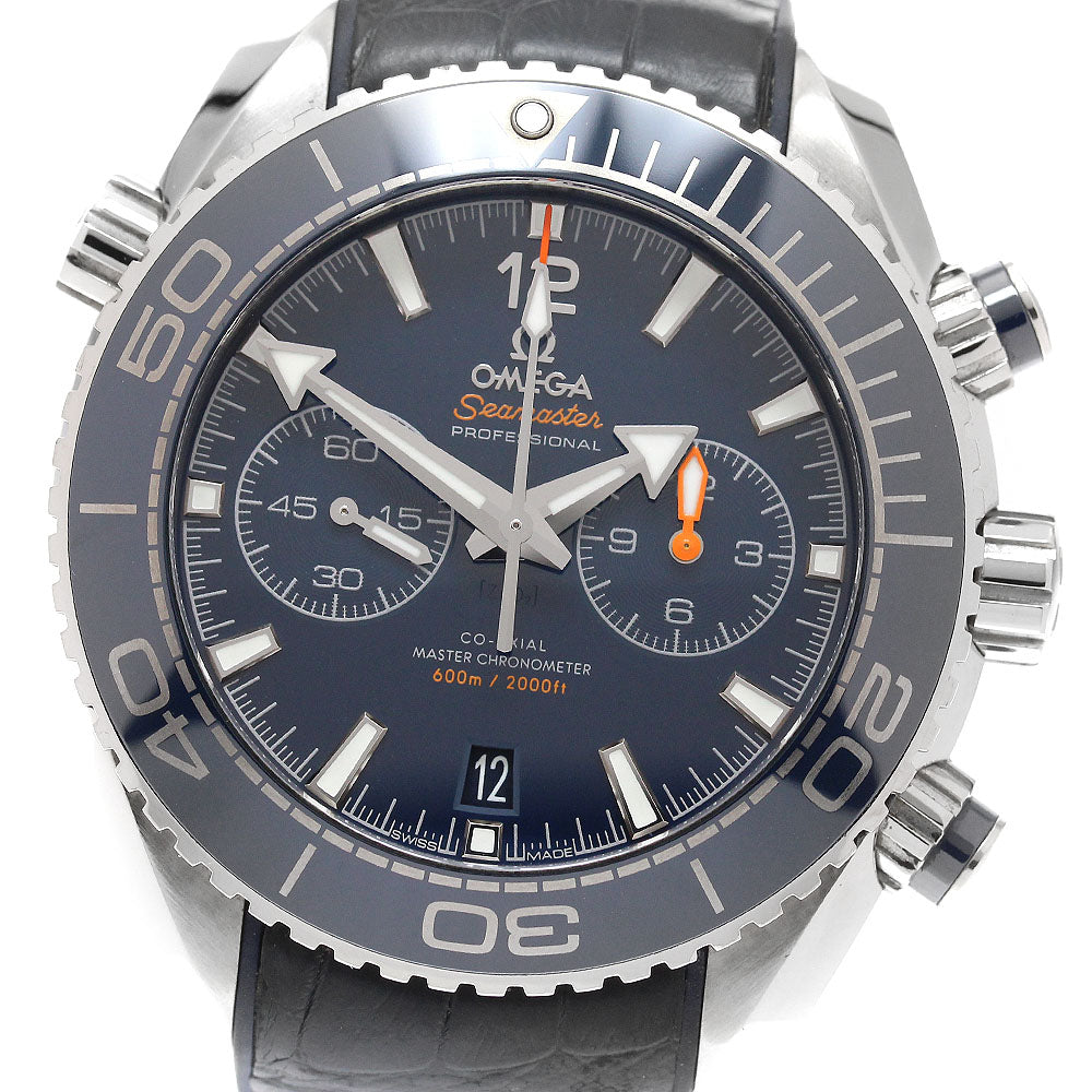 OMEGA Seamaster Planet Ocean 215.33.46.51.03.001 Chronograph Navy Dial Automatic Men's Watch_916468