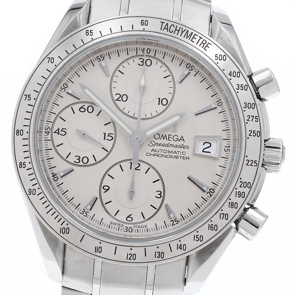 OMEGA Speedmaster 3211.30 Date Chronograph Silver Dial Auto Men's Watch_916511