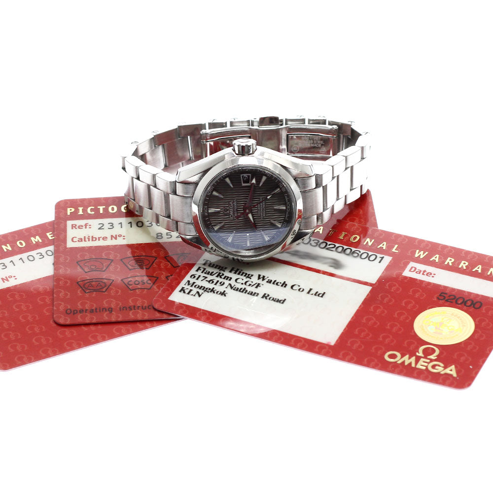 OMEGA Seamaster Aqua Terra 231.10.30.20.06.001 Date Auto Ladies Watch_916513