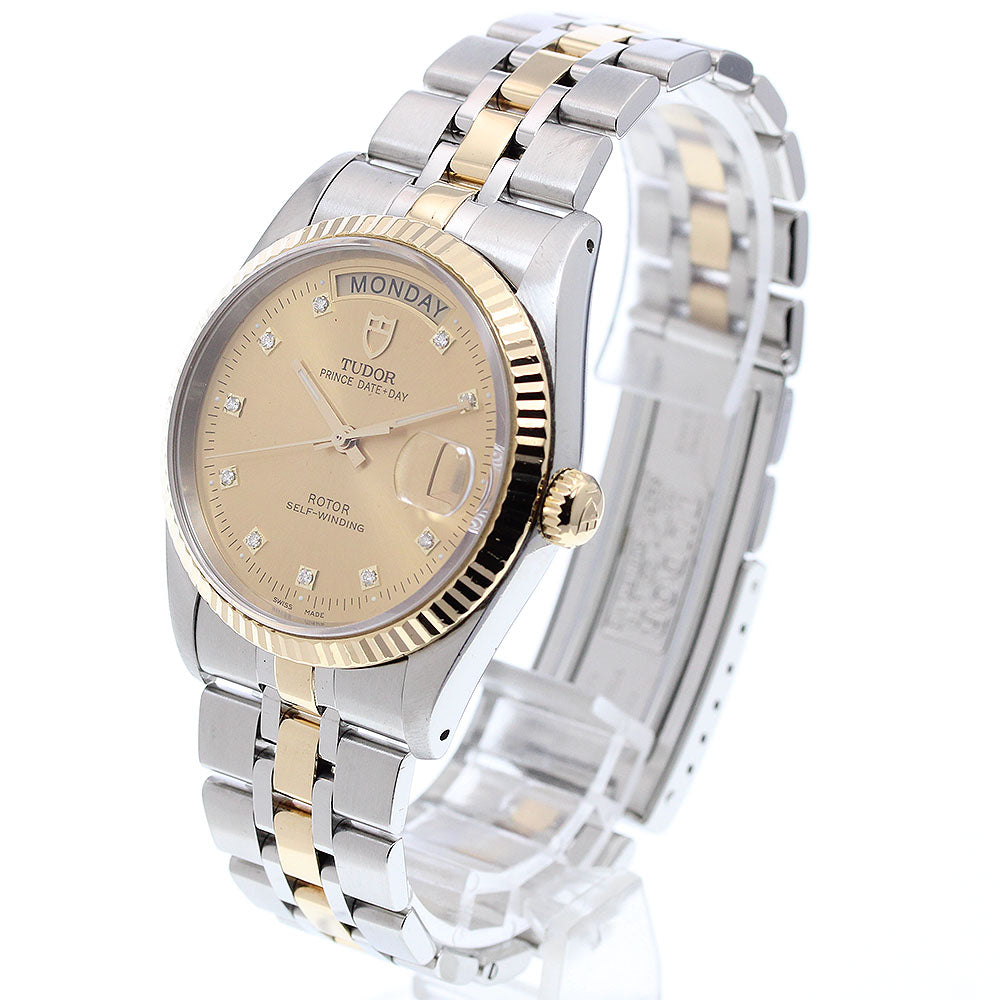 TUDOR Prince Date Day 76213 gold Dial Automatic Men's Watch_916514