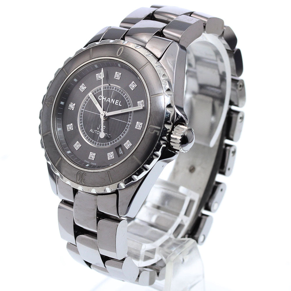 CHANEL J12 Chromatic H3242 12P diamond gray Dial Automatic Men's Watch_916157