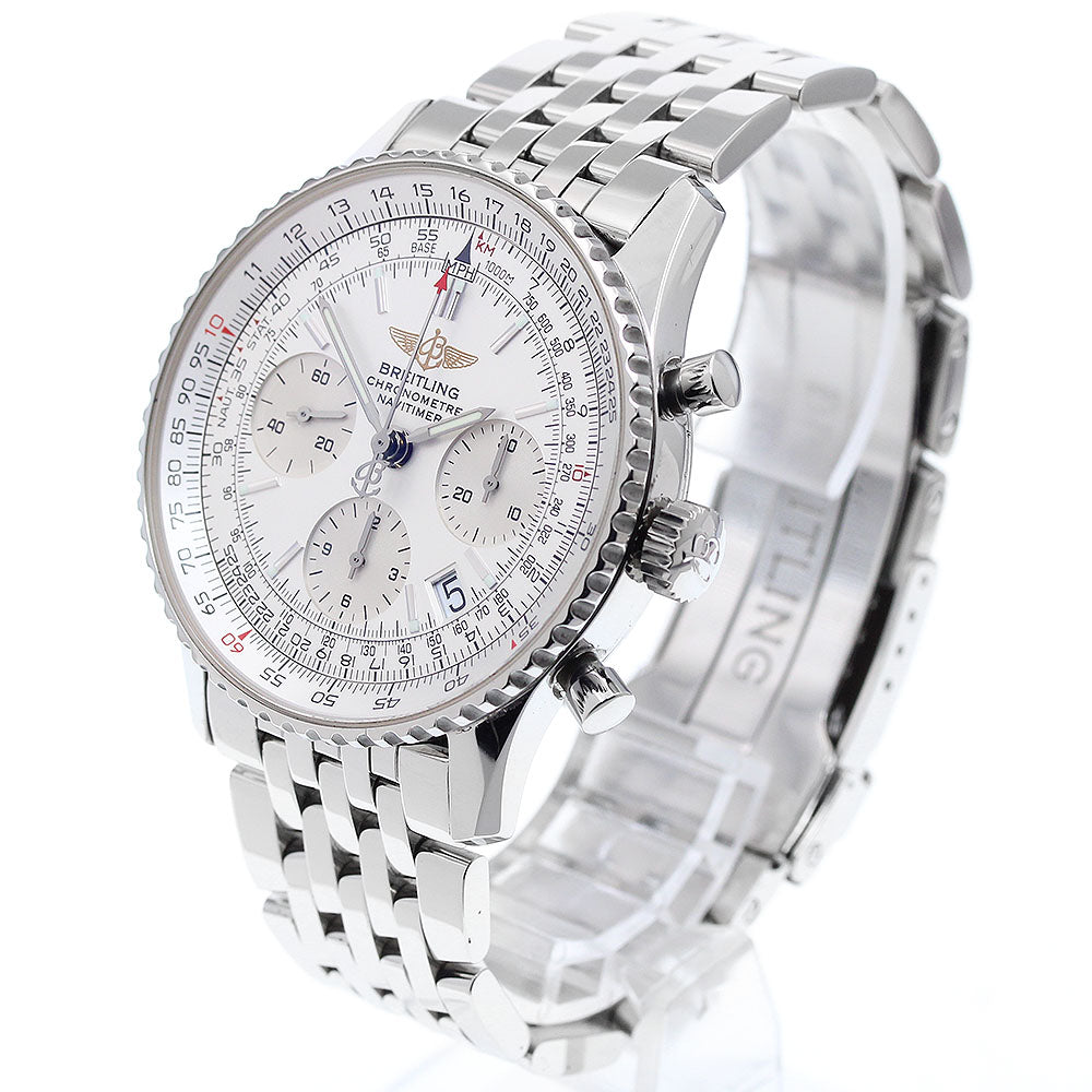 BREITLING Navitimer A23322 Chronograph Silver Dial Automatic Men's Watch_916548