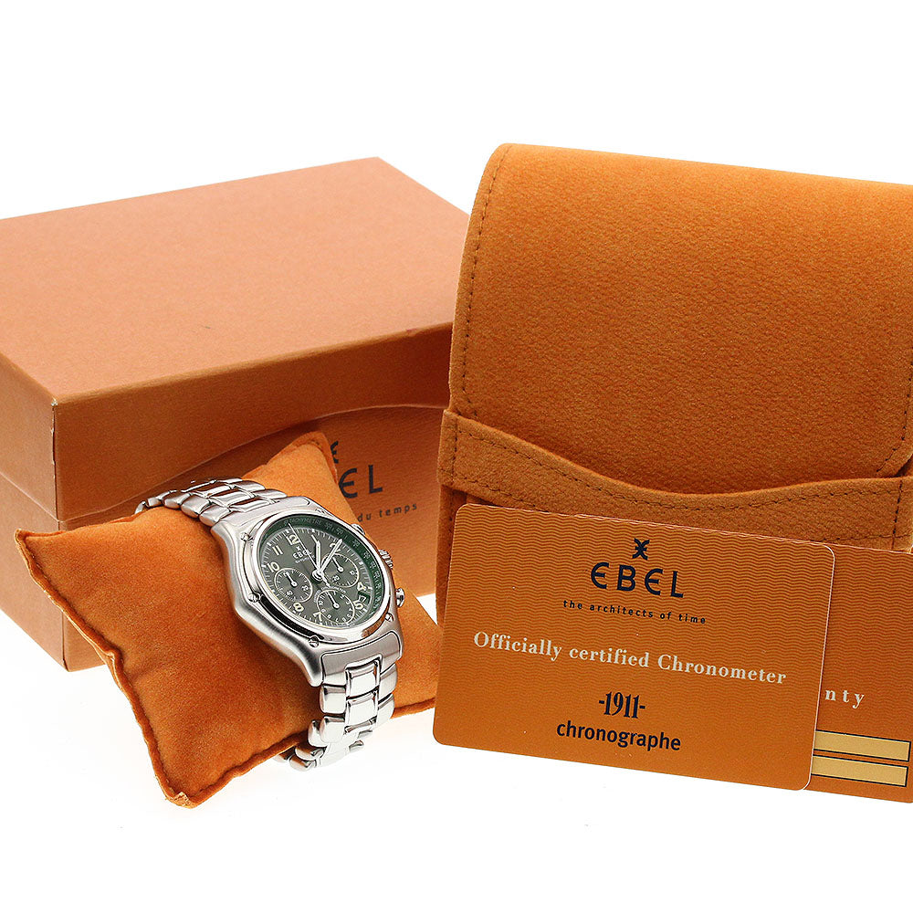 EBEL 1911 Modulor E9137240 Chronograph black Dial Automatic Men's Watch_916650