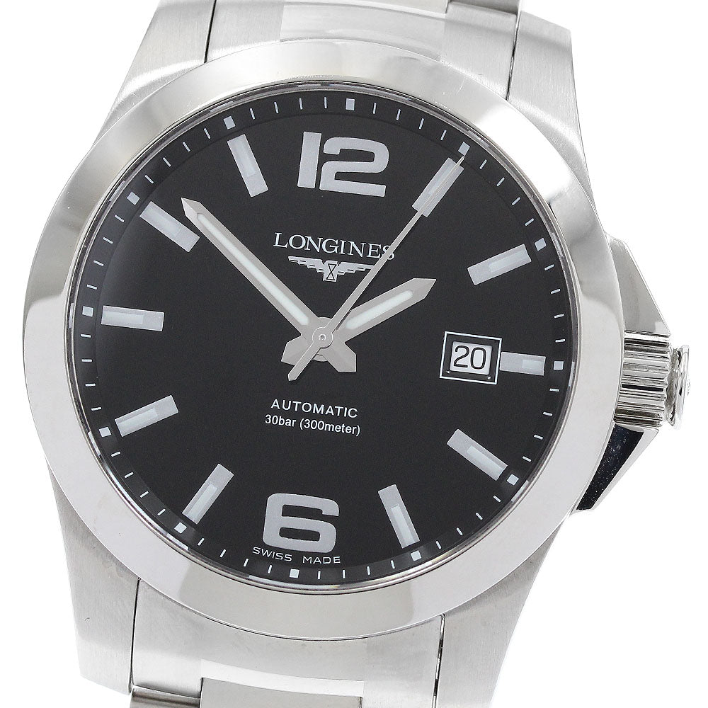 LONGINES Conquest L3.777.4 Date black Dial Automatic Men's Watch_916554