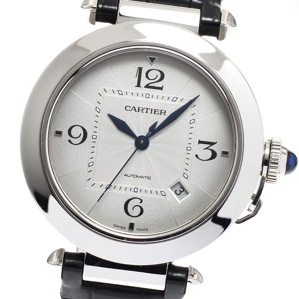 CARTIER Pasha de Cartier WSPA0010 Date Silver Dial Automatic Men's Watch_916555