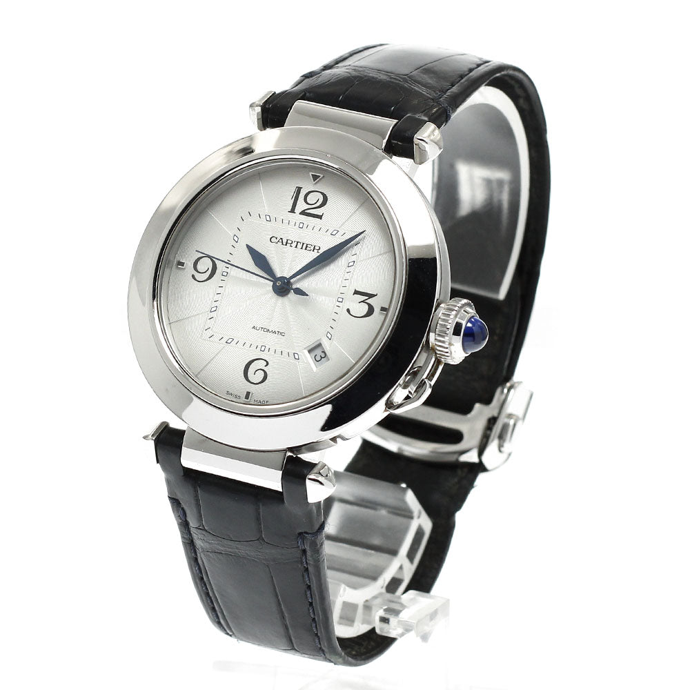 CARTIER Pasha de Cartier WSPA0010 Date Silver Dial Automatic Men's Watch_916555
