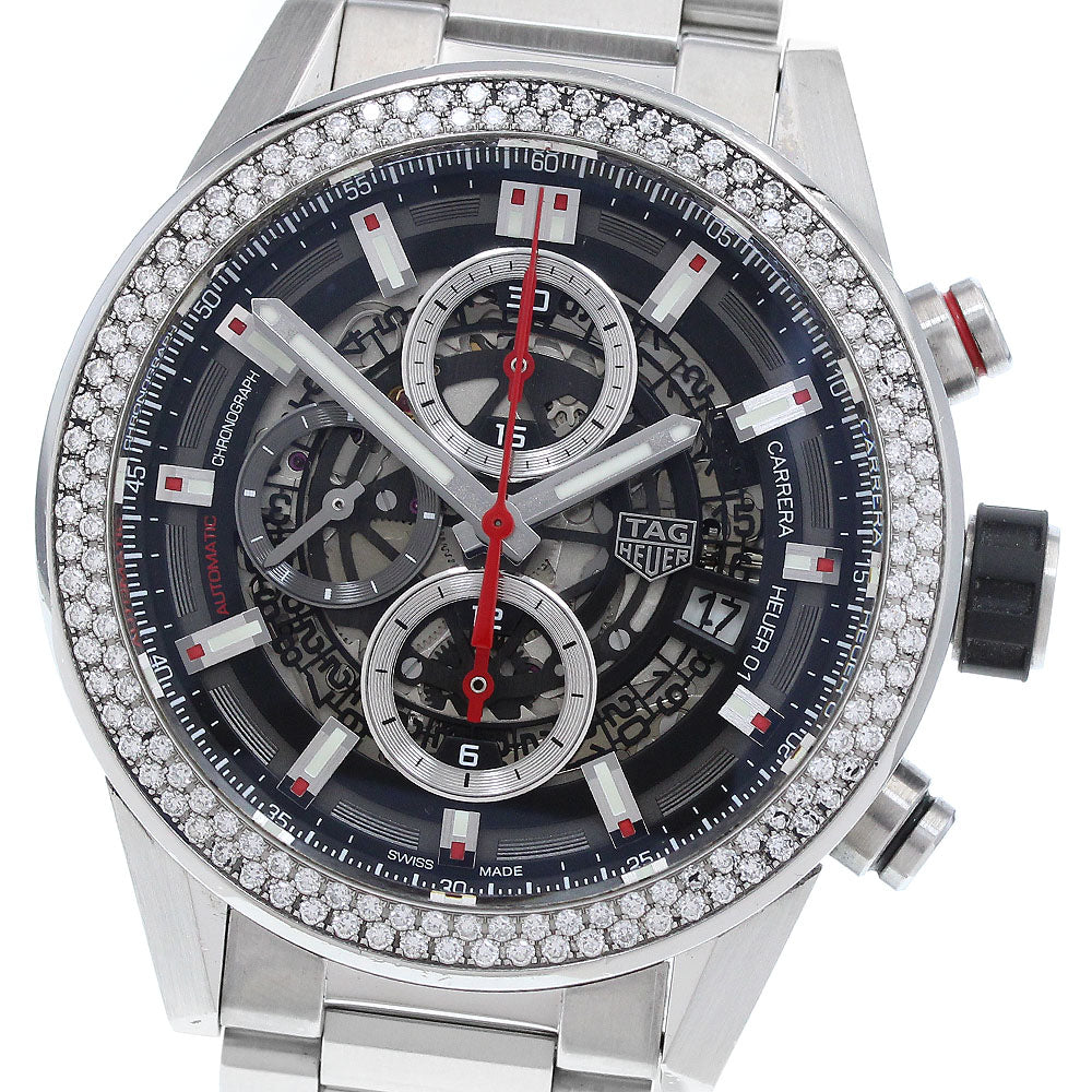 TAG HEUER Carrera CAR201P.BA0766 HEUER01 Diamond Bezel Automatic Men's_916564