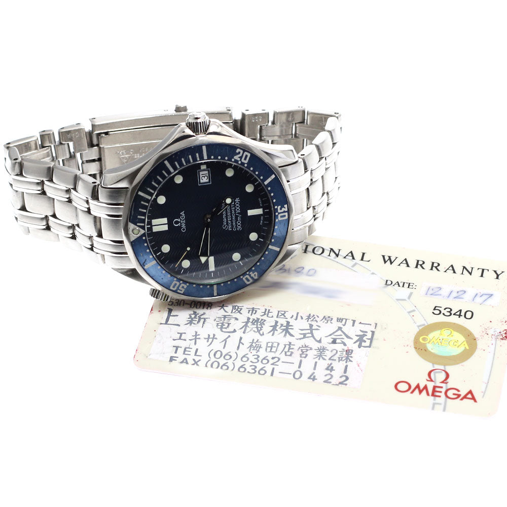 OMEGA Seamaster 300 2531.80 Date Navy Dial Automatic Men's Watch_916565