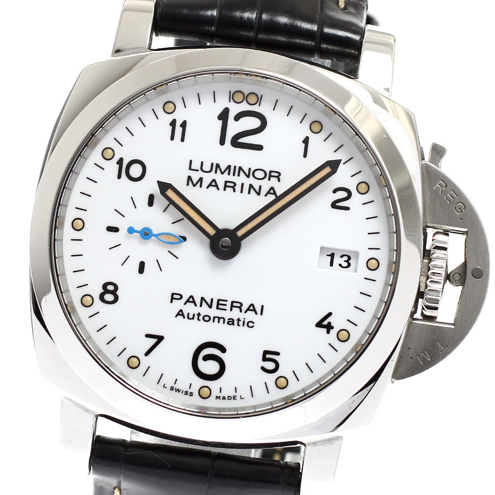 PANERAI Luminor Marina 1950 3 Days Achaio PAM01523 Date white Dial Automatic Men's Watch_916566
