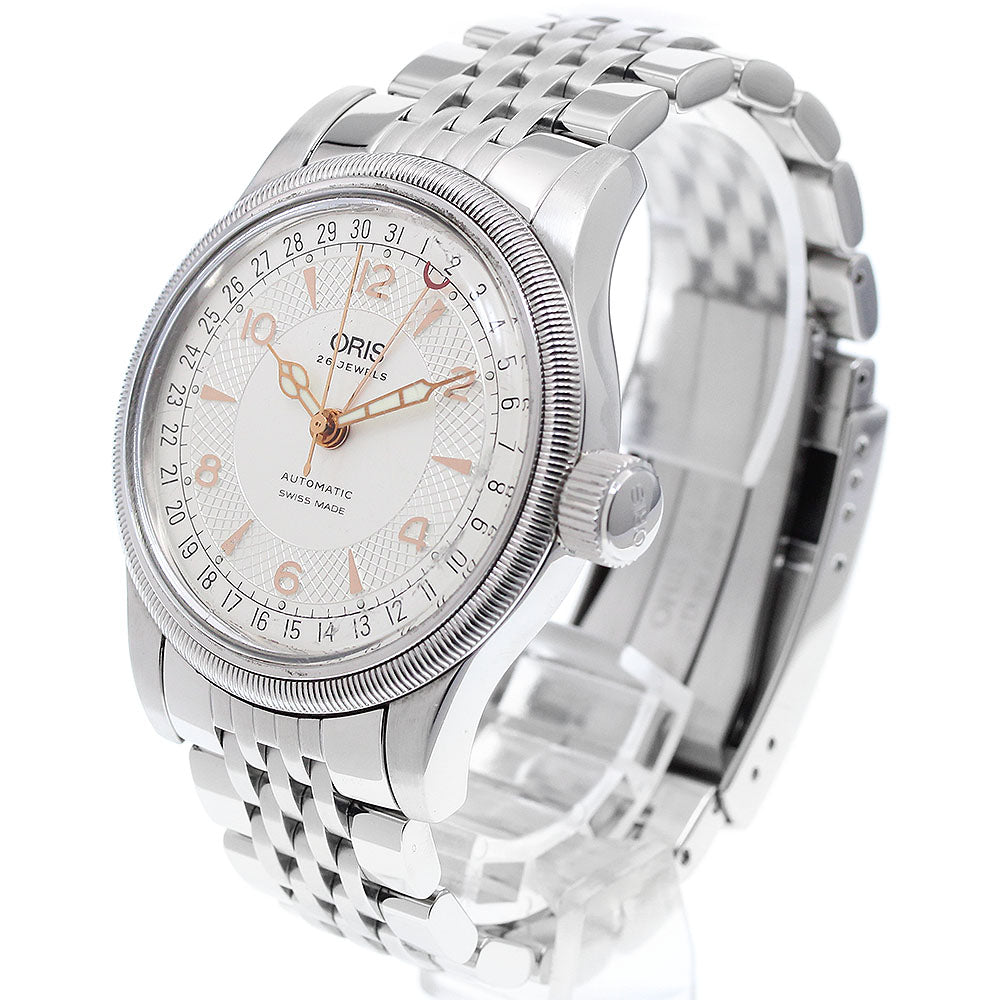 ORIS Pointer date 7543 Big crown Silver Dial Automatic Men's Watch_916567