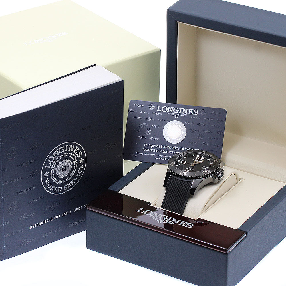 LONGINES Hydro Conquest L3.784.4 Date black Dial Automatic Men's Watch_916569