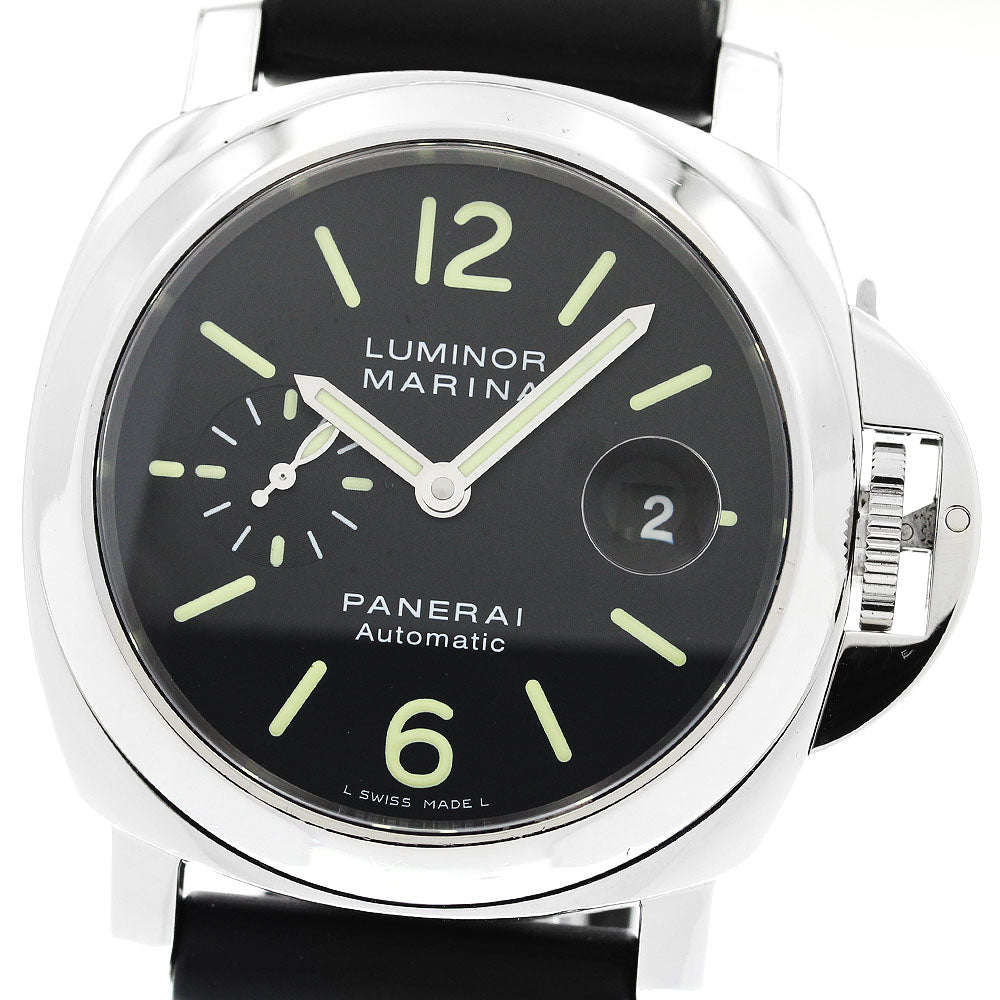 PANERAI Luminor Marina PAM00104 Small Second Date Automatic Men's Watch_916572