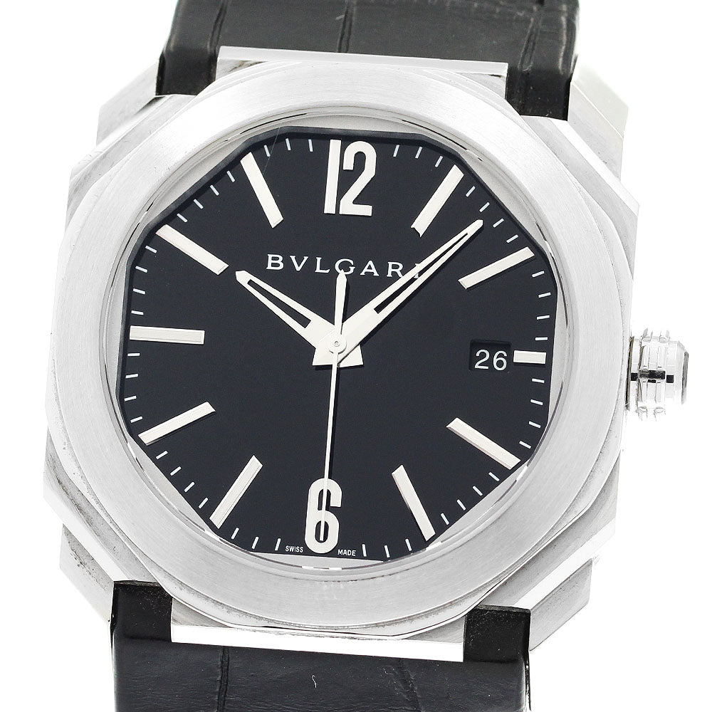 BVLGARI Octo BGO38S Date black Dial Automatic Men's Watch_916578