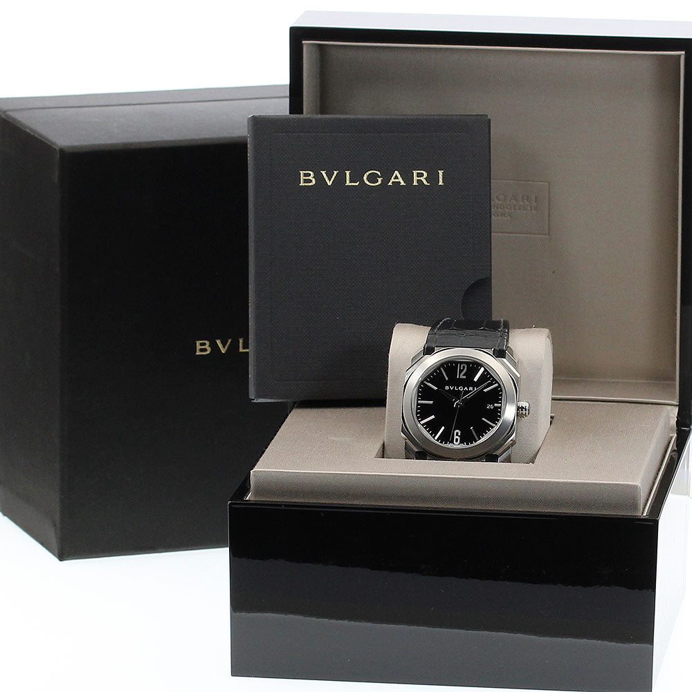 BVLGARI Octo BGO38S Date black Dial Automatic Men's Watch_916578
