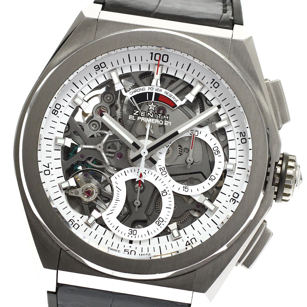 ZENITH Defy El Primero 21 95.9003.9004/78.R783 Japan limited model skeleton Dial Automatic Men's Watch_916583
