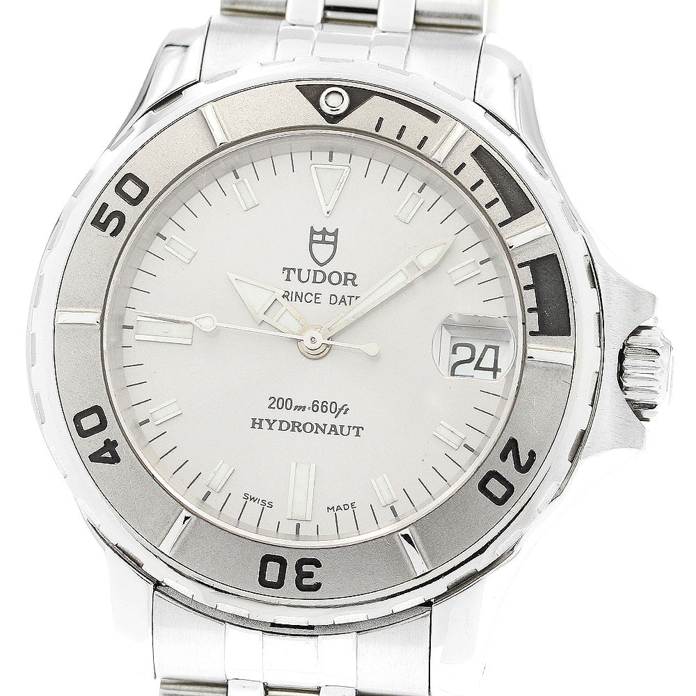 TUDOR Hydro note 85190P Date Silver Dial Automatic Boy's Watch_916594