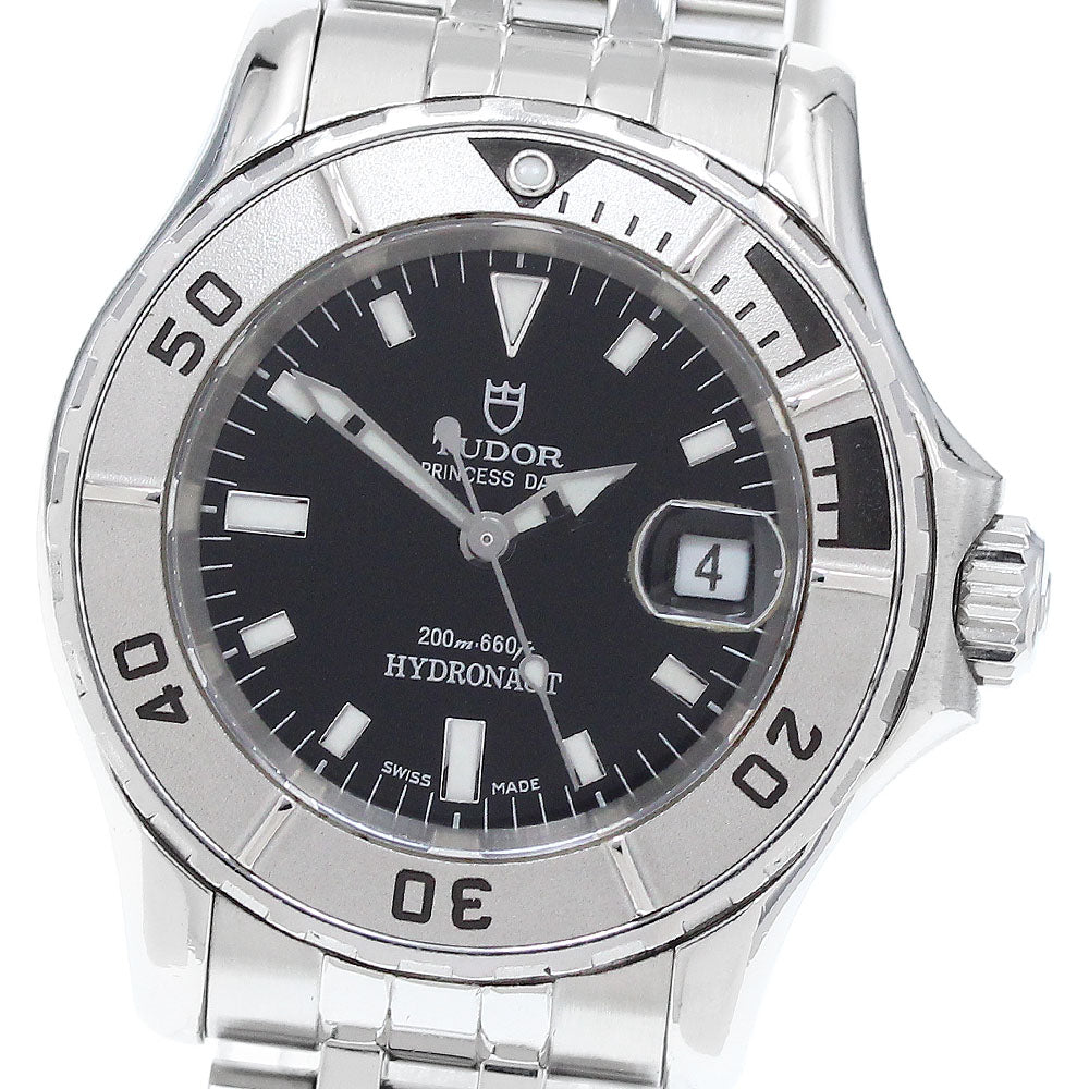 TUDOR Prince Date Hydronaut 99090P Date black Dial Automatic Ladies Watch_916595