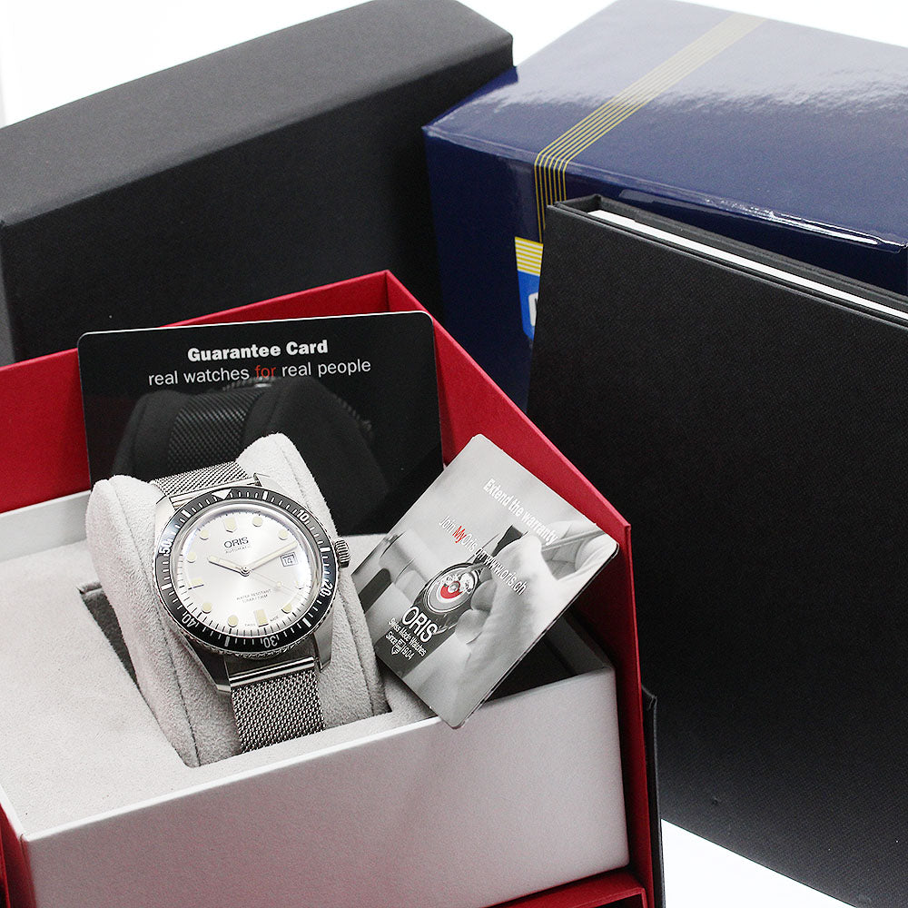 ORIS Divers 65 7720 Date Silver Dial Automatic Men's Watch_916612