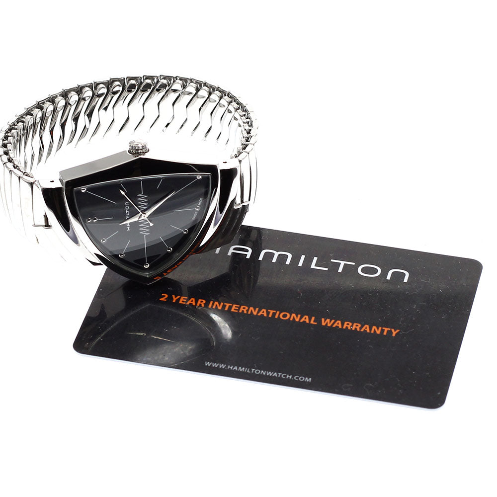 HAMILTON Ventura H244112 black Dial Quartz Men's Watch_916640