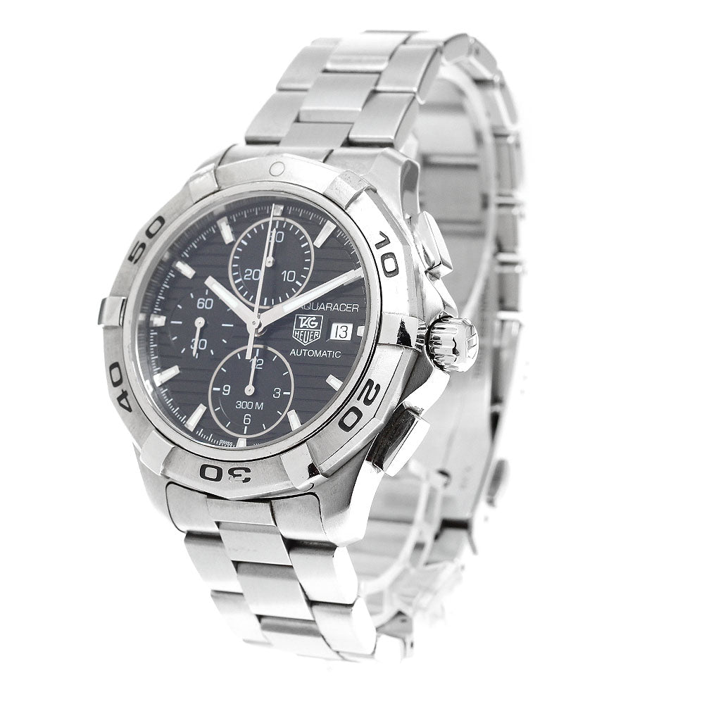 TAG HEUER Aqua racer CAP2110-0 Chronograph black Dial Auto Men's Watch_916651