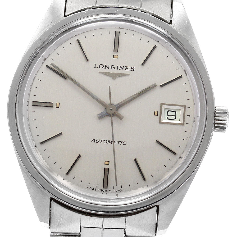 LONGINES Date cal.L633.1 Silver Dial Automatic Men's Watch_916655