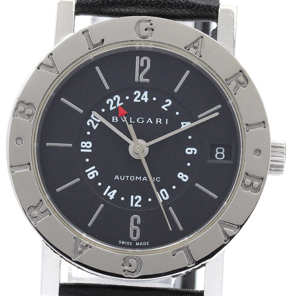 BVLGARI BVLGARIBVLGARI BB33SLGMT GMT date black Dial Auto Boy's Watch_916657