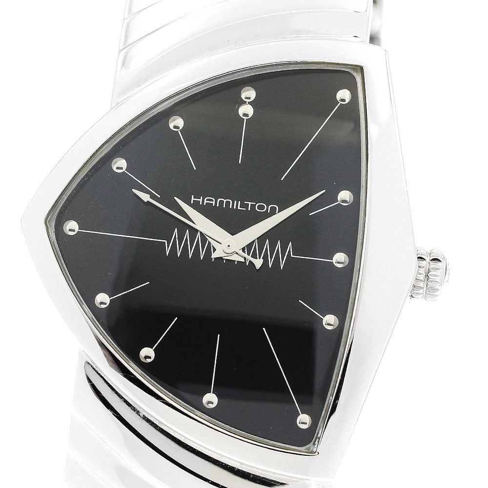 HAMILTON Ventura H244112 black Dial Quartz Men's Watch_916658